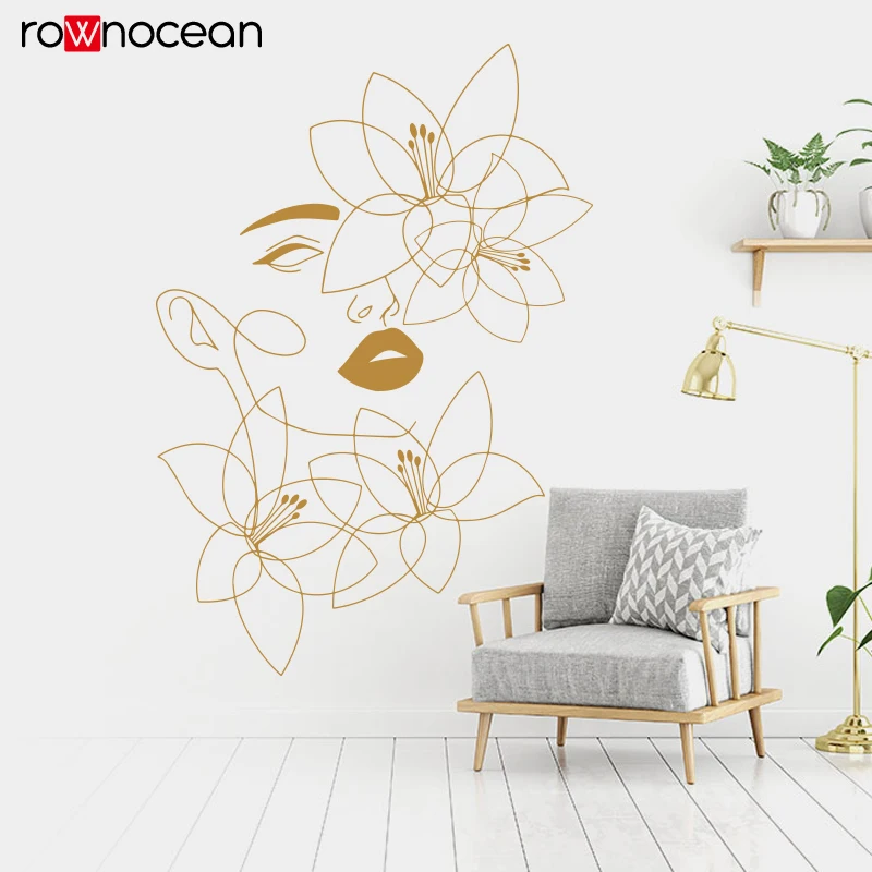 One Line Wall Decals Beauty Wa – Home Spa Wellness recenzja i cena