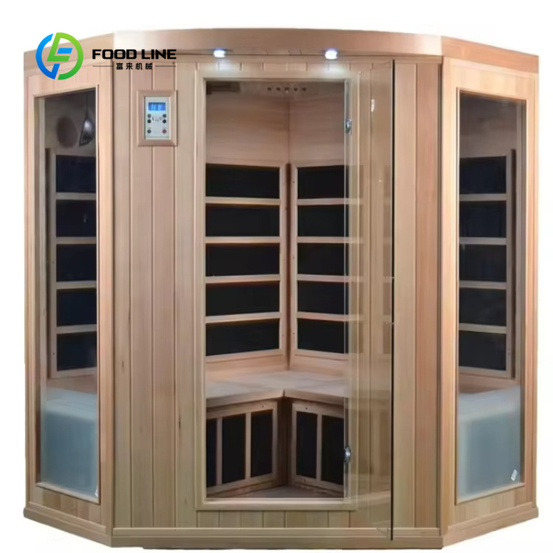Niestandardowa narożna sauna n – Home Spa Wellness recenzja i cena