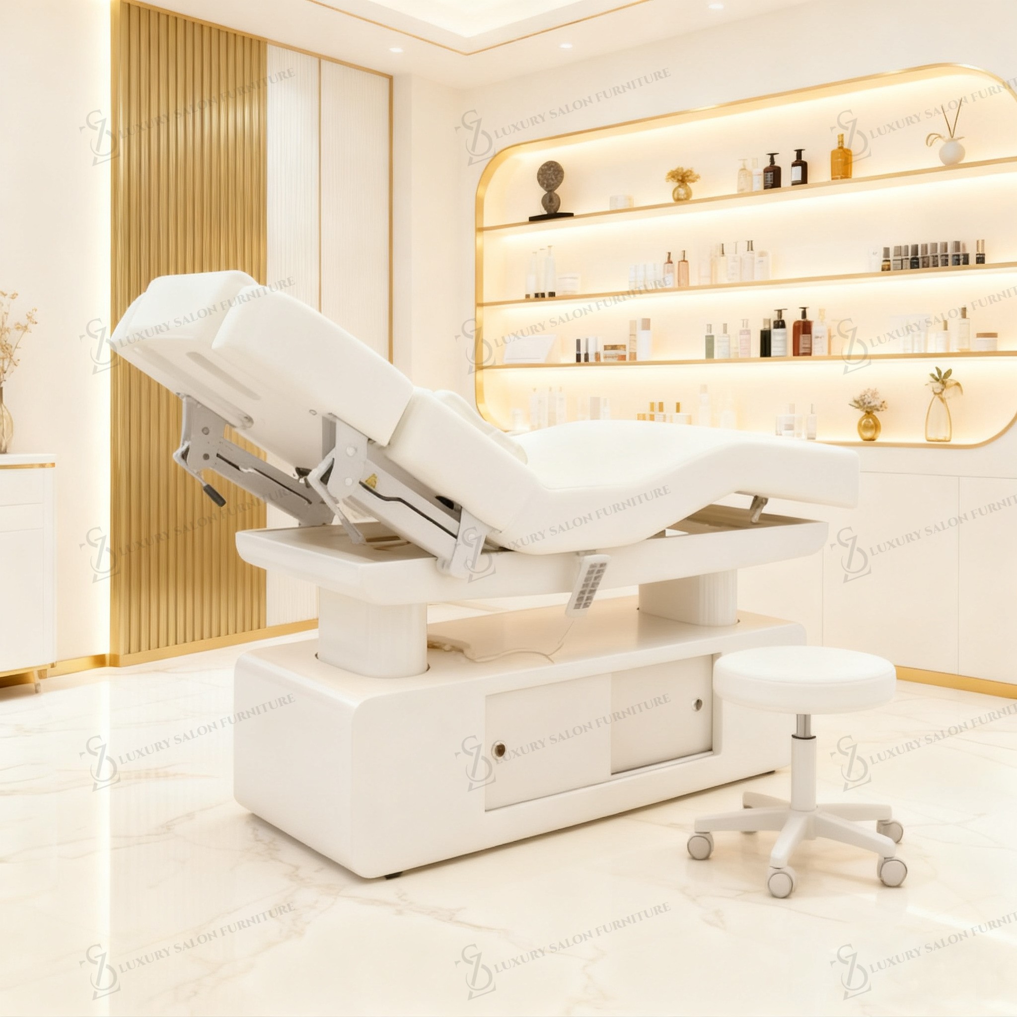 Luksusowe łóżko kosmetyczne 3/ – Wellness Spa And Massage recenzja i cena